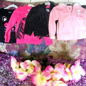 2 Jackets and 2 Sweatshirts